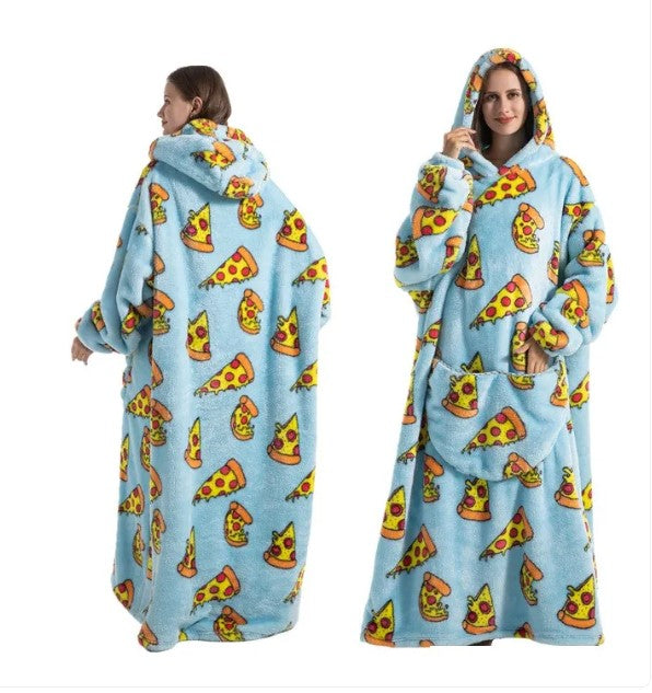 Relaxed-Fit Blanket Nightgown