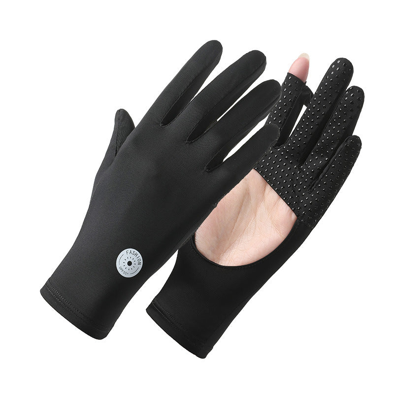 UV Protection Ice Silk Sun Gloves