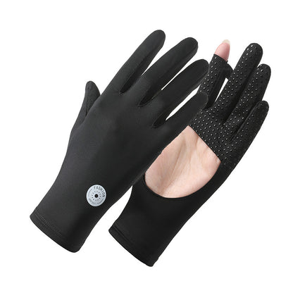 UV Protection Ice Silk Sun Gloves