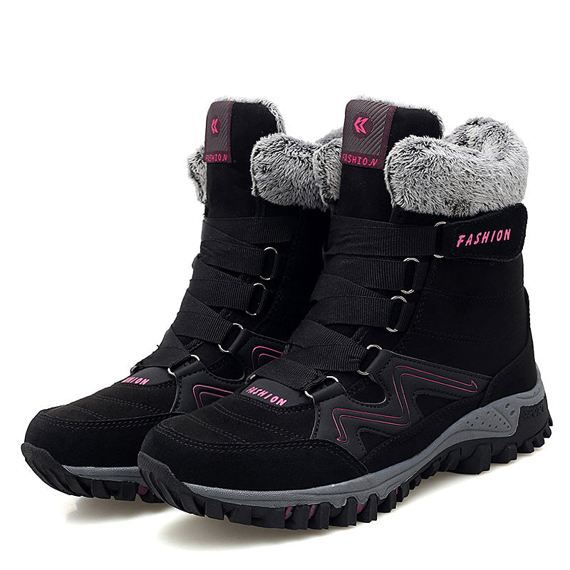 Padded Winter High-Top Shoes