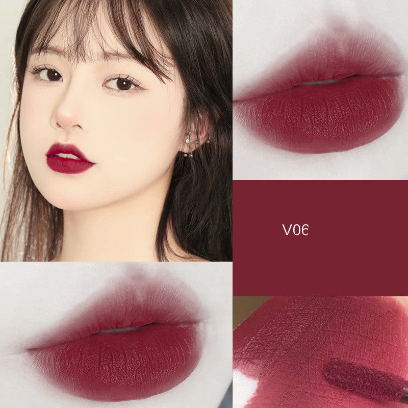 Velvet Lip Glaze – Matte Mud Lipstick in 8 Shades