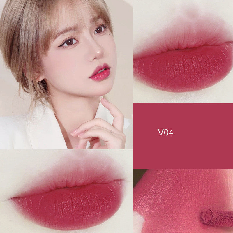 Velvet Lip Glaze – Matte Mud Lipstick in 8 Shades