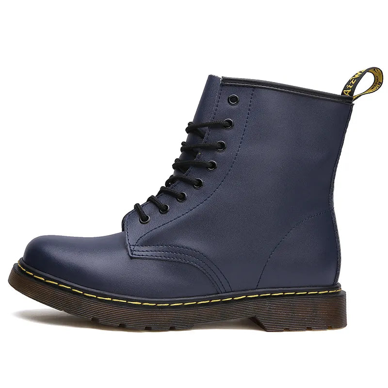 Women's Outdoor Martin Boots | Locomotive-Style Ankle Boots