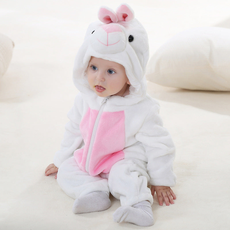 MICHLEY Plush Animal Romper