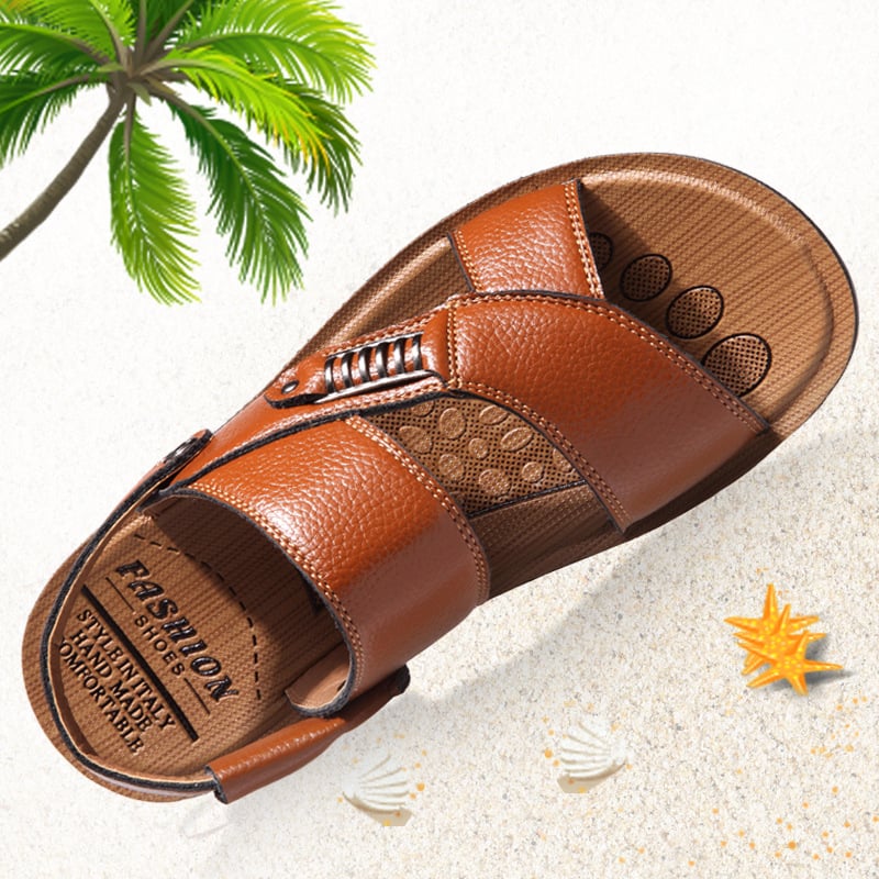 Legere Ledersandalen für Herren