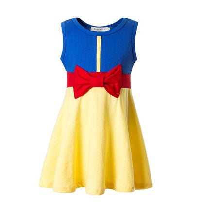 Girls' Snow White Inspired Summer Dress | Princess Party Dress
