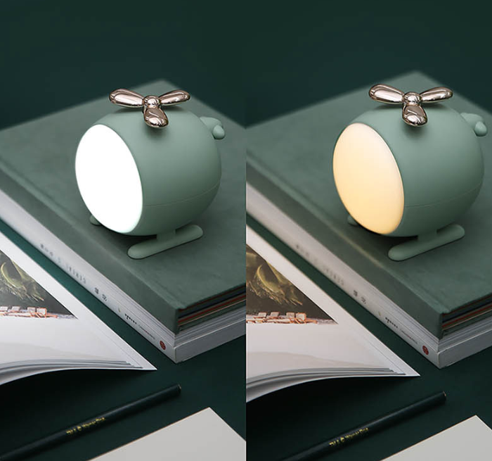 Wiederaufladbares Flugzeug-Nachtlicht für das Kinderzimmer