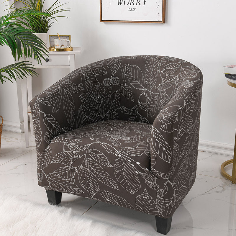 Geometric Stretch Single-Seat Sofa Cover