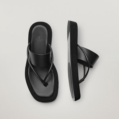 All-Match Flat Roman Platform Sandals