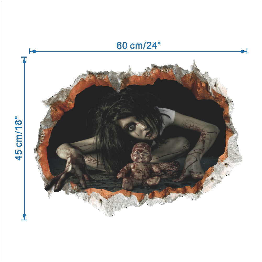 Halloween Wandtattoos – Schlafzimmer- und Wohnzimmerdekoration