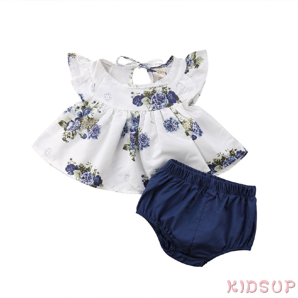 Kids Summer Two-Piece Outfit Set