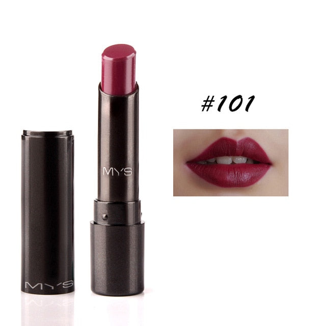 MYS Matte Lipstick – Long-Lasting Lip Tint & Lip Gloss, 12 Shades