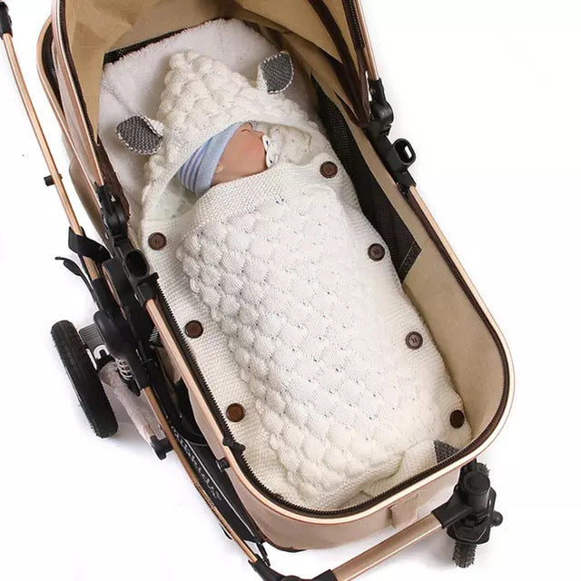 Newborn Baby Swaddle Wrap for Prams