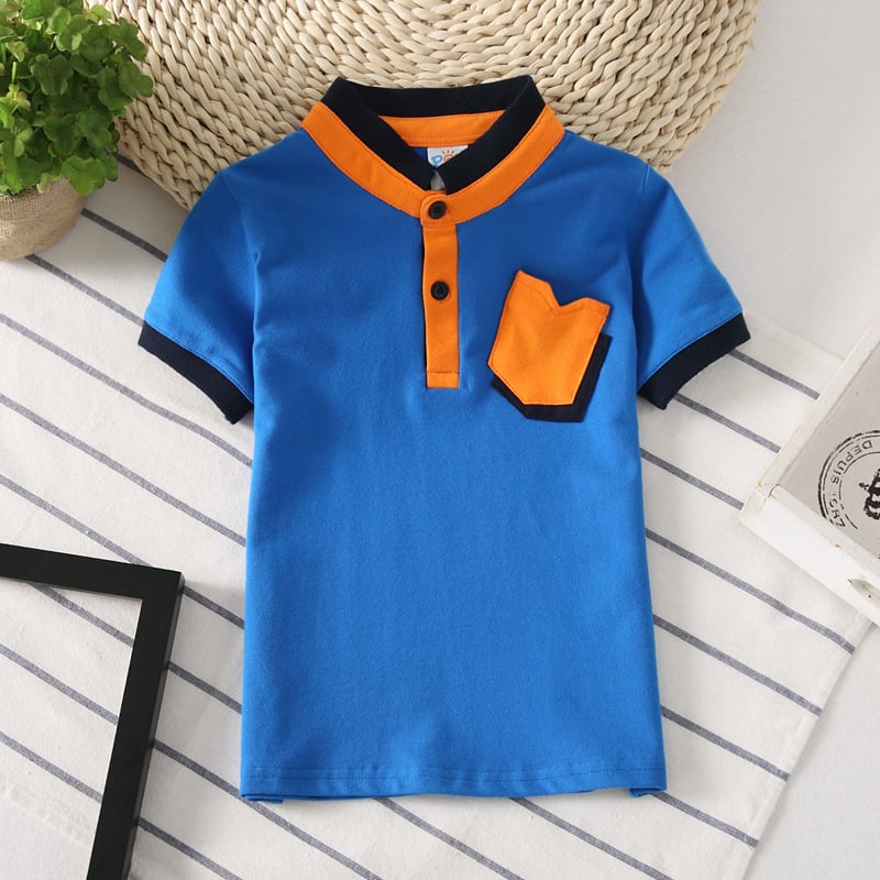 Boys’ Short-Sleeve Collared Shirt