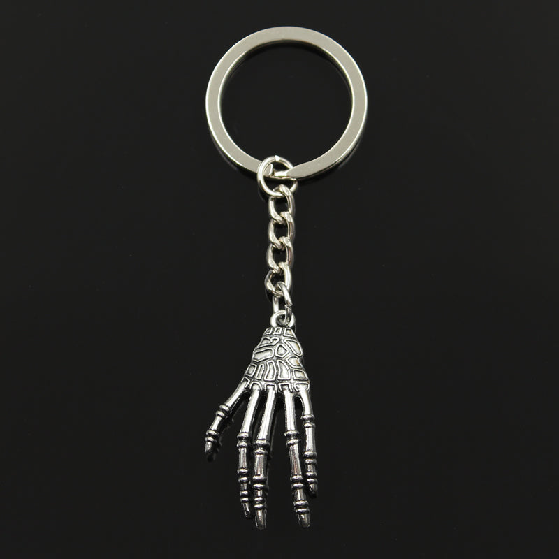 Skeleton Hand Earring or Keychain