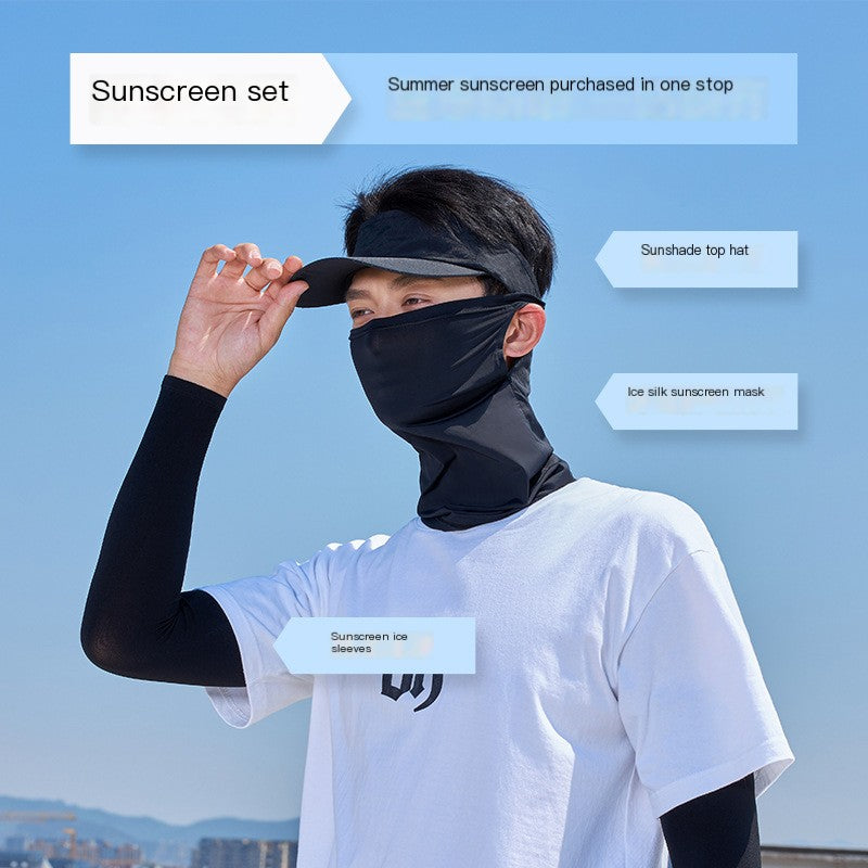 Ice Silk UV Protection Face Mask