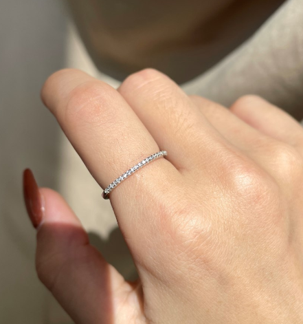 Bague plaqué or pour femme