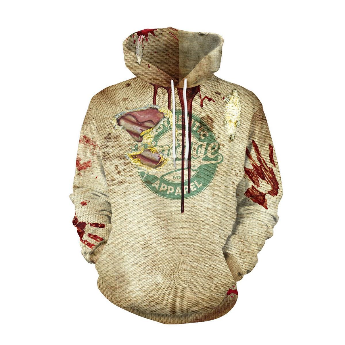 Halloween Hooded Sweatshirt – Unisex Graphic Hoodie for Parties & Events