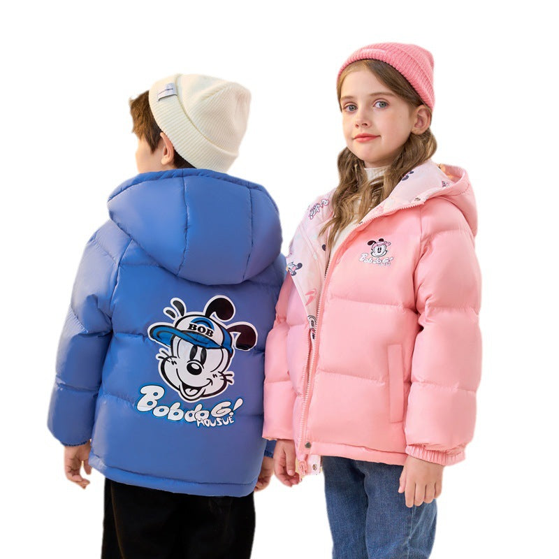 Babu Bean Kids' Reversible Down Jacket