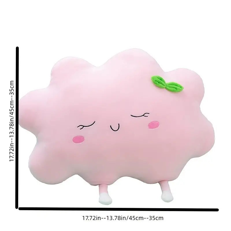 Coussin nuage moelleux pour une décoration de salon colorée