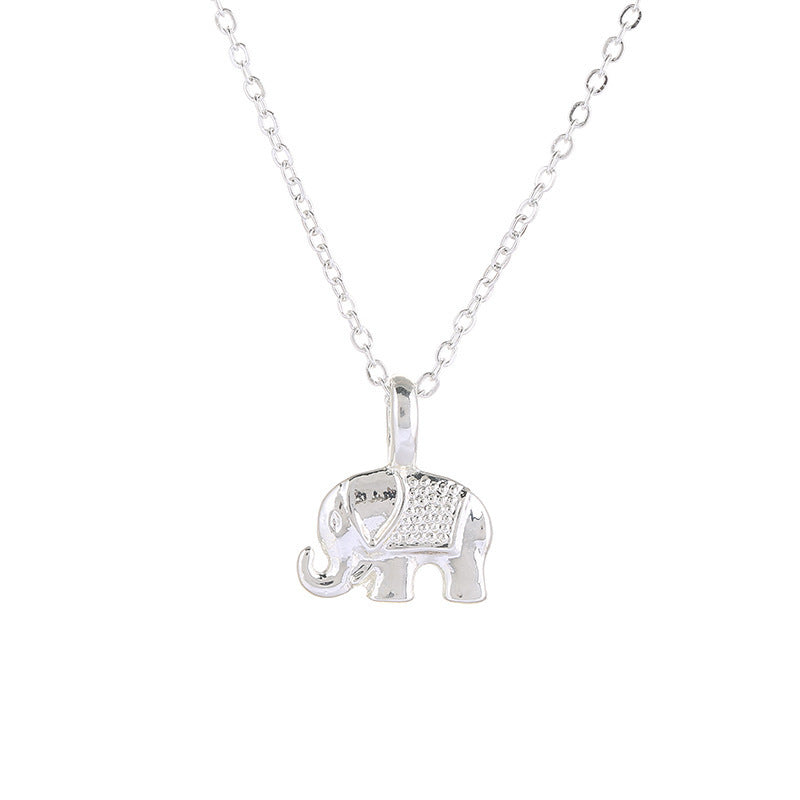 Elephant Pendant Necklace