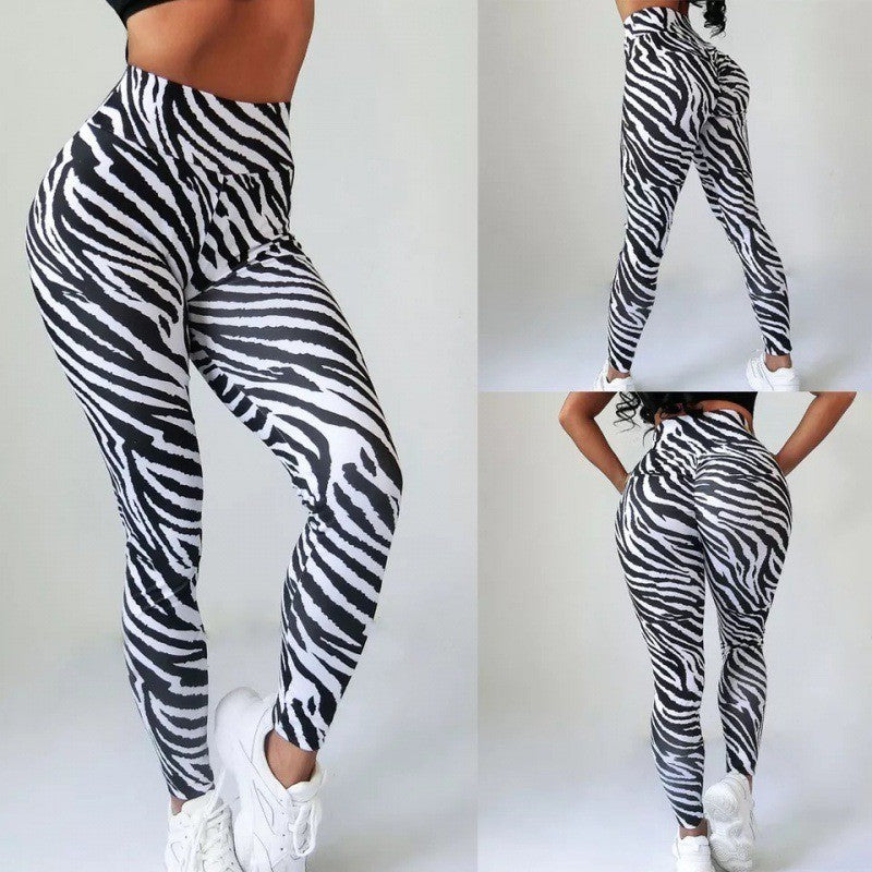 Damen Yoga Fitness Hose | High-Waist Sport Leggings