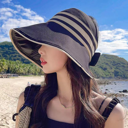 Women's UV Protection Brim Sun Visor Hat