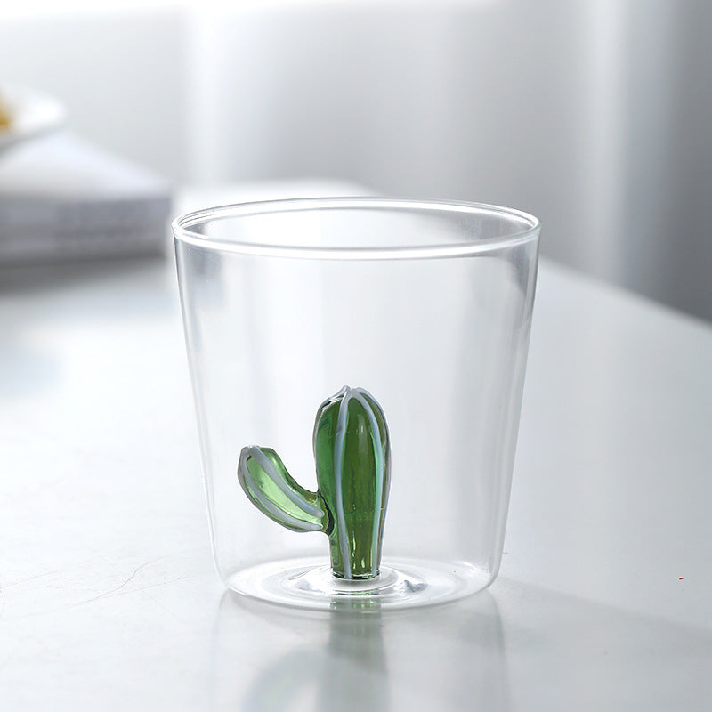 3D-Tier-Glastasse | 300ml Süße Bauernhof-Tierm-Tasse