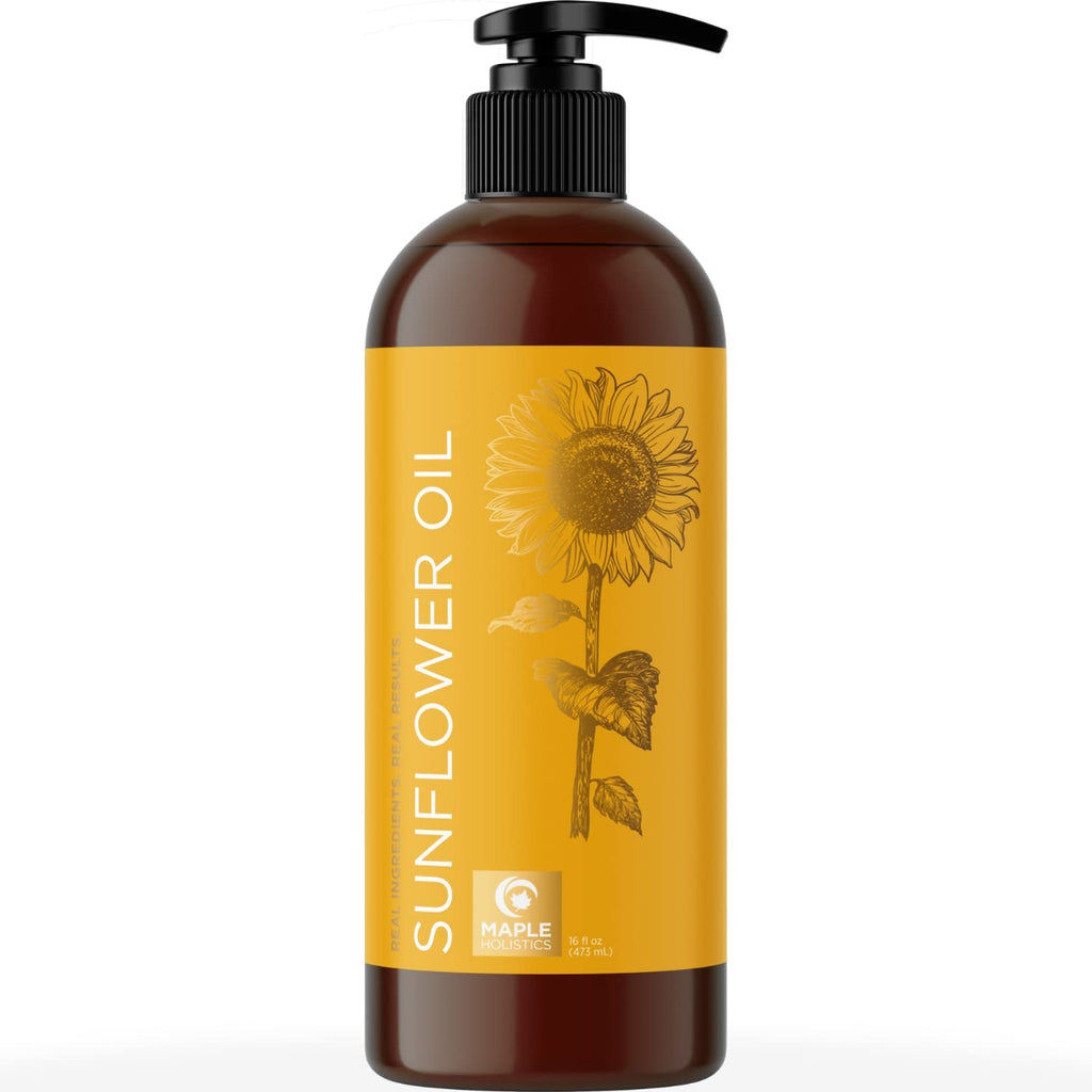 Maple Holistics Sunflower Carrier Oil, 16 fl oz
