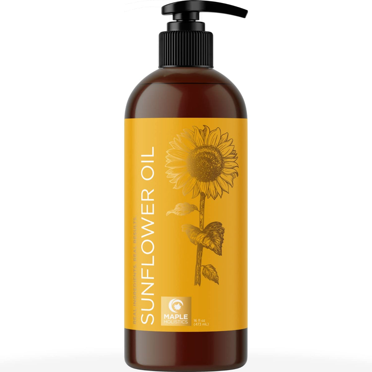 Maple Holistics Sunflower Carrier Oil, 16 fl oz