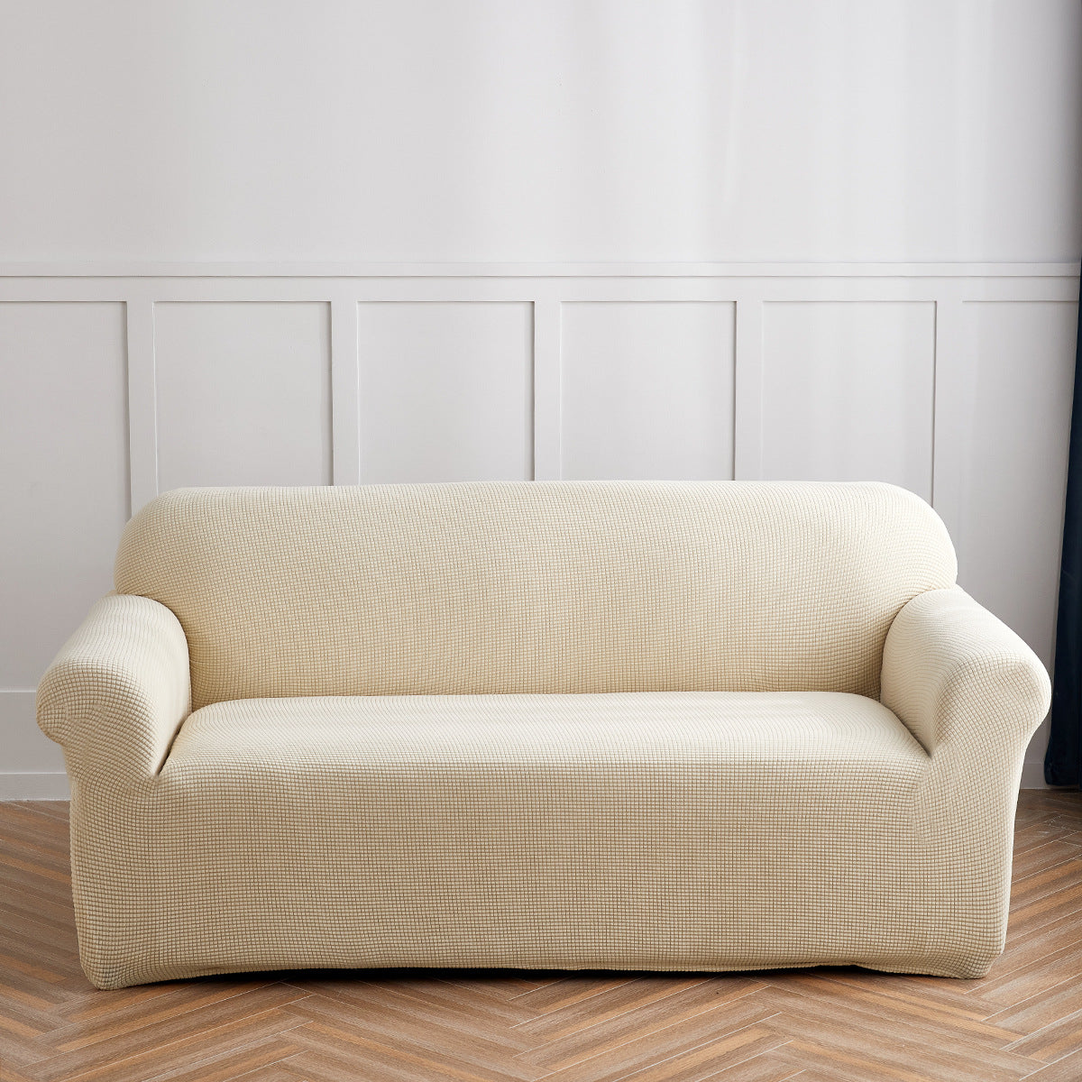 Stretch Velvet Sofa and Cushion Covers