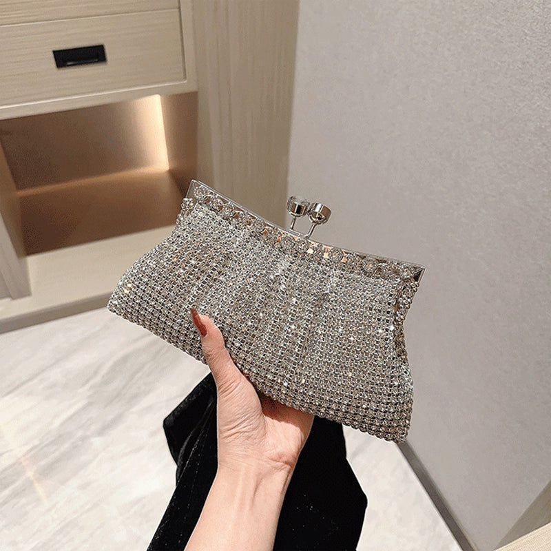 Luxury Rhinestone Handbags for Weddings and Parties