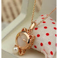 Lucky Cat Pendant Necklace