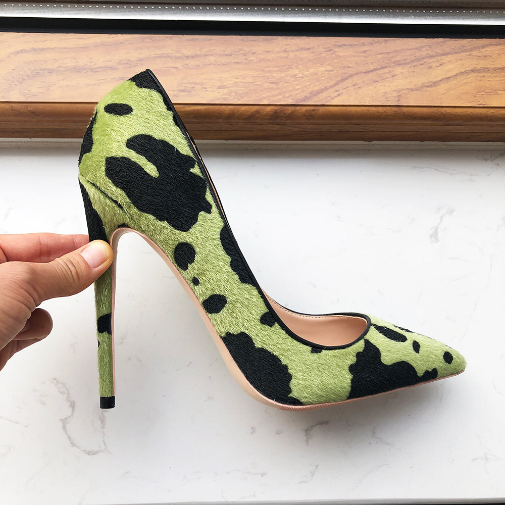 Camouflage Graffiti High Heels for Women