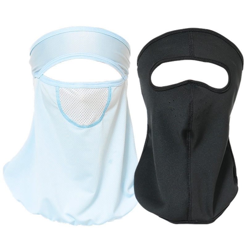 Ice Silk UV Protection Full Face Summer Mask