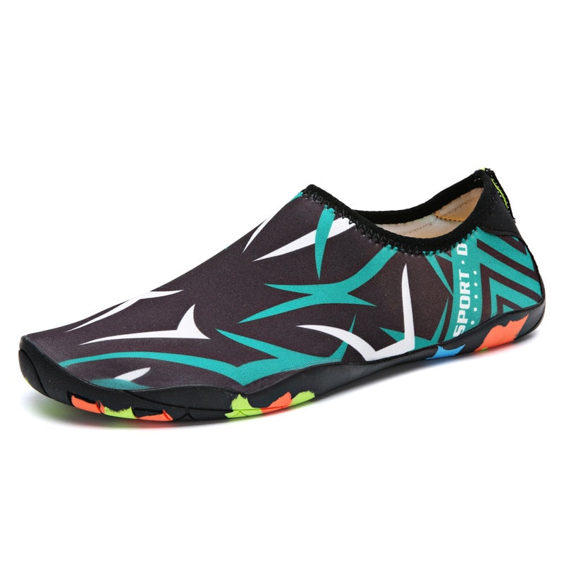 Unisex-Badeschuhe mit rutschfester Gummisohle