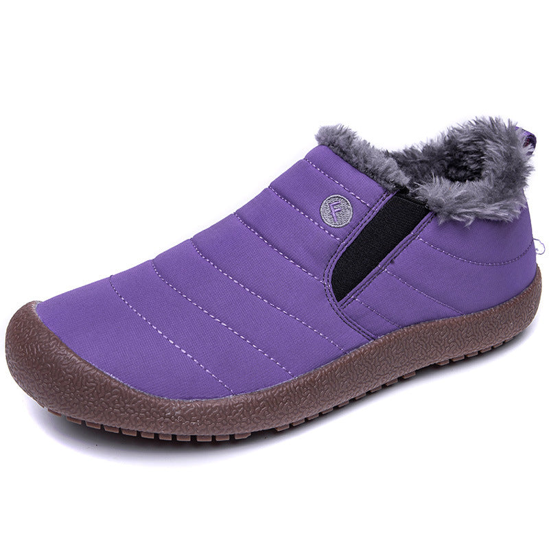 Winter Snow Boots with Rubber Soles