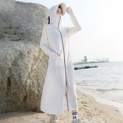 Women's Long UV Protection Sun Jacket