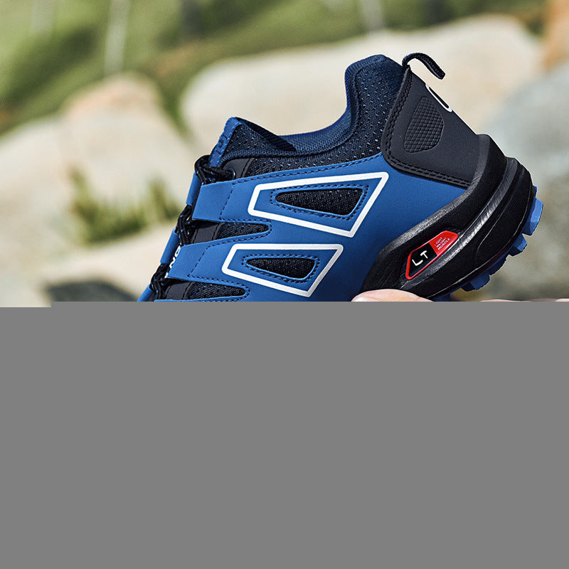 Fashion Casual Sports Shoes – Breathable Mesh, Grey/Blue/Black, EU 39–48