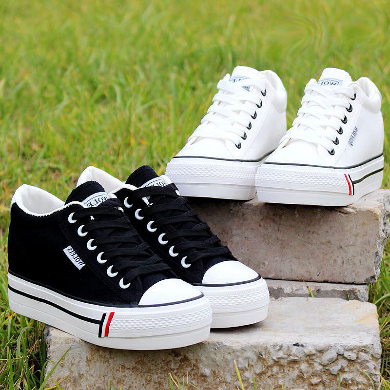 Women’s Canvas Platform Trainers