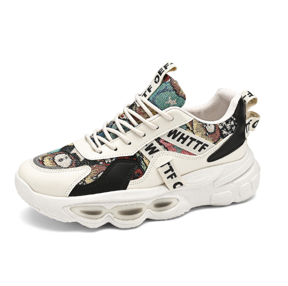 Herren Graffiti Dad Sneakers – Legere Sportschuhe