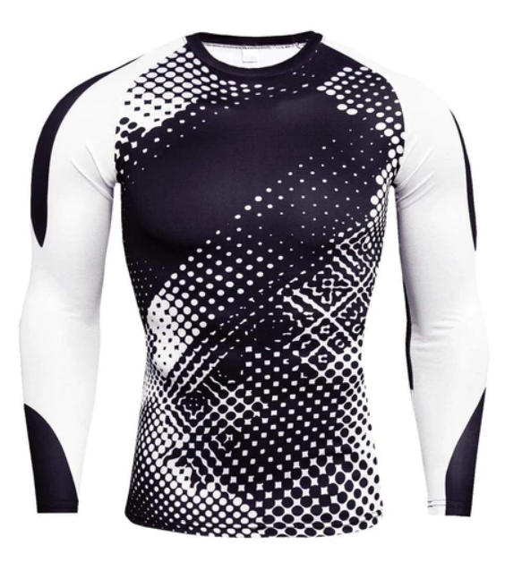 BJJ Rashguard | Jiu-Jitsu Kompressions-Shirt mit langen Ärmeln