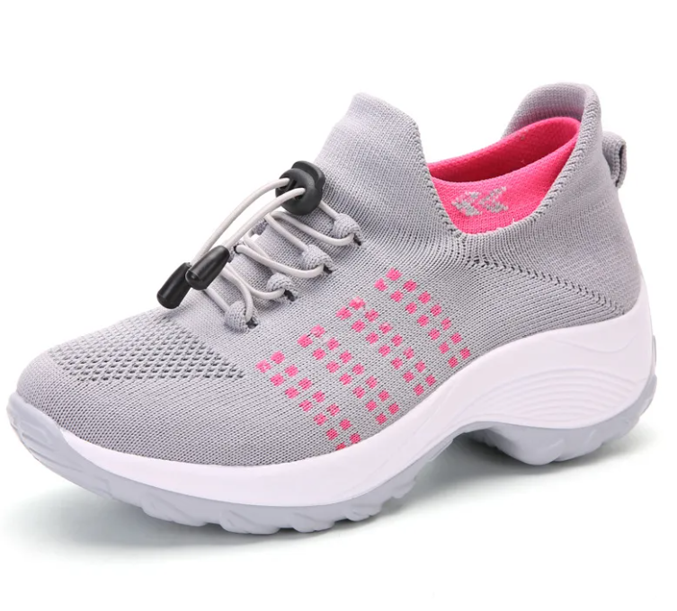 Women's Large Size Slip-On Flat Shoes – Cloth Upper, EU 35–45, 5 Colours