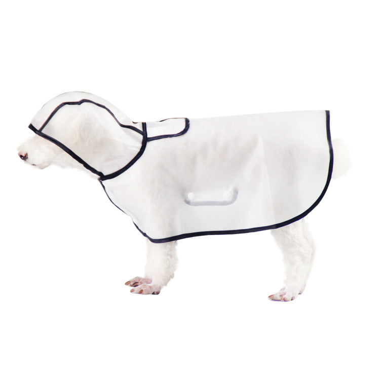 Transparent Pet Rain Cloak