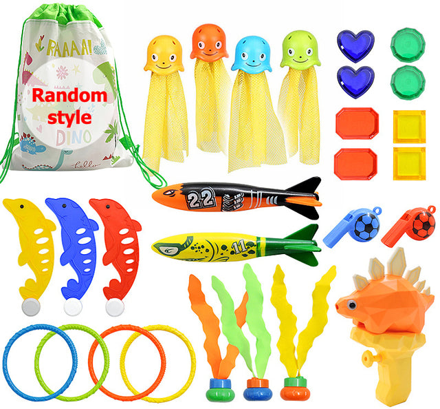 Summer Pool Diving Toys for Kids – Underwater Gem Set