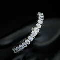 925 Sterling Silver Zircon Tennis Bracelet
