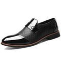 Black Leather Shoes for Men