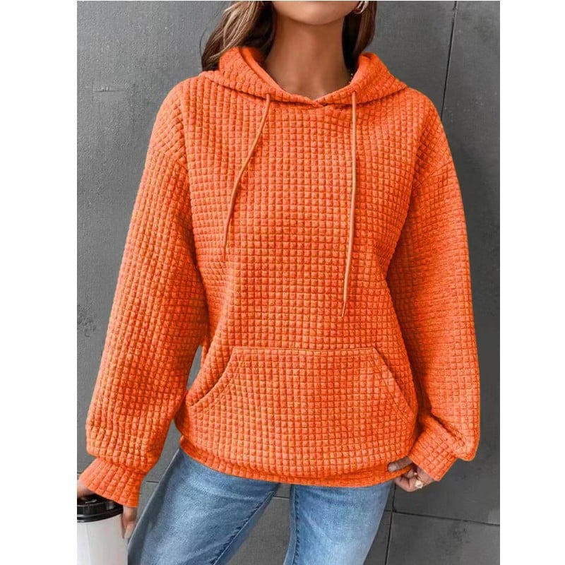 Women's Loose Hooded Sweater