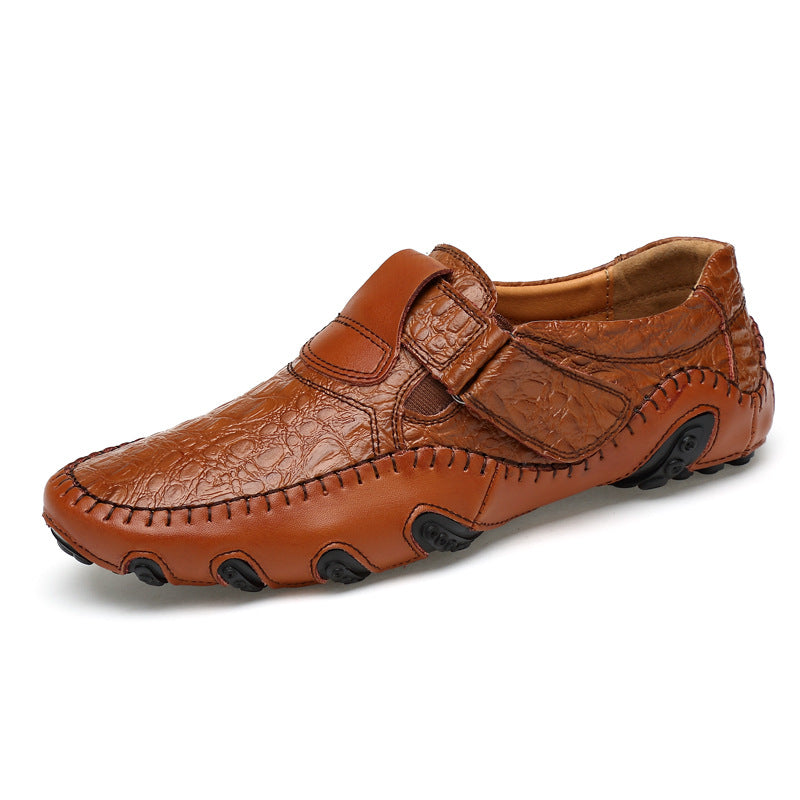 Octopus Leather Driving Shoes | Doudou Slip-On Loafers