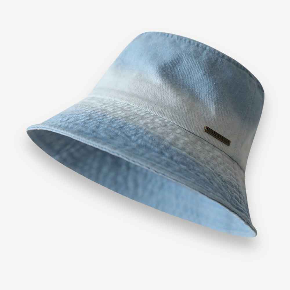 Bob délavé | Mélange de coton tie-dye | Protection solaire